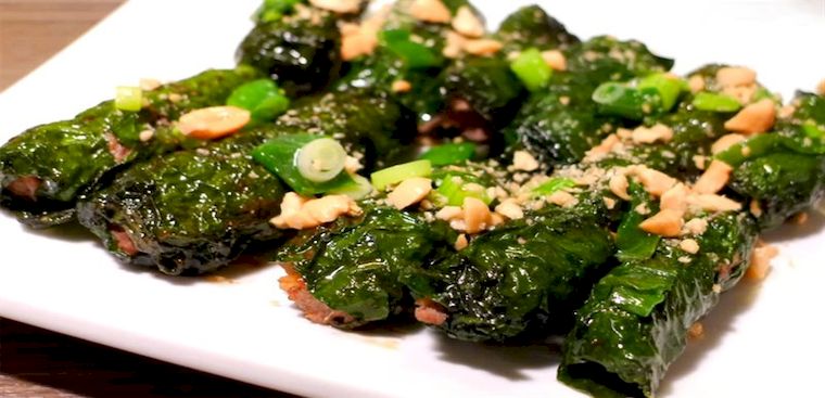 Nghé nướng lá lốt