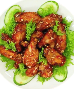 Gà chiên mắm 1/2 con hoặc nguyên con