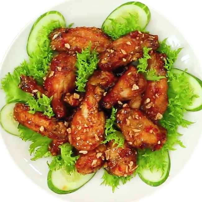 Gà chiên mắm 1/2 con hoặc nguyên con