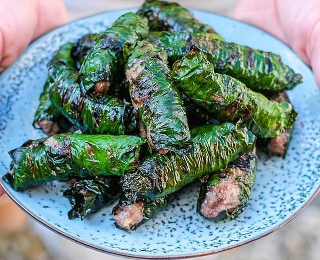 Nghé cuốn lá lốt