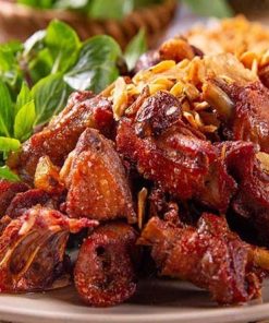 Ngan cháy tỏi 1/2
