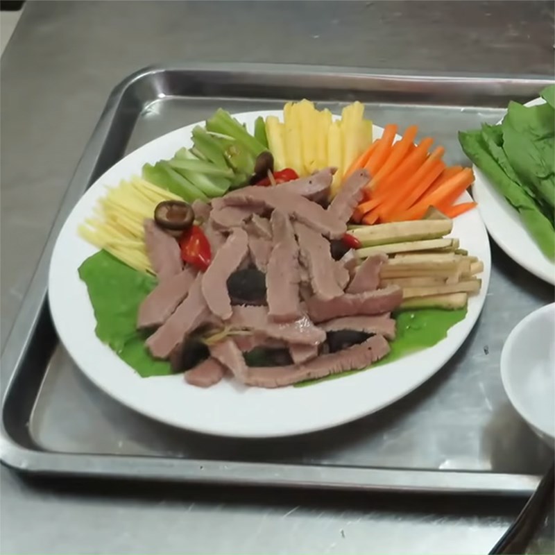 Nghé cuốn lá cải