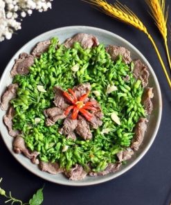 Nghé xào hoa thiên lý
