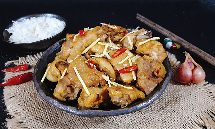 Gà rang gừng 1/2 hoặc nguyên con