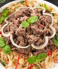Nộm nghé hoa chuối