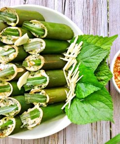 Chả ốc ống nứa
