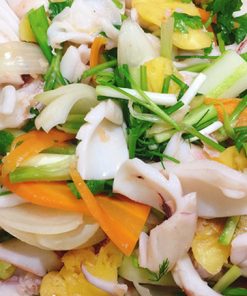 Mực xào thập cẩm