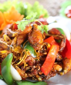 Ếch xào sả ớt