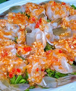 Gỏi tôm sú